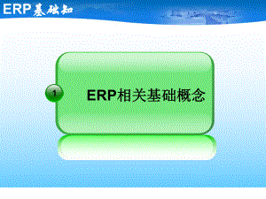 ERP相关概念PPT课件