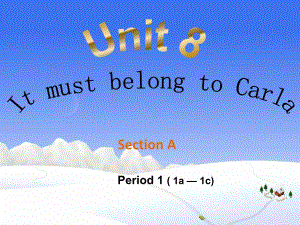九年级unit8SectionA(1a-1c)