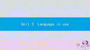 2019春九年级英语下册 Module 5 Look after yourself Unit 3 Language in use课件 （新版）外研版