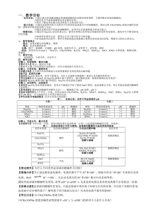 鹽類的水解教案 (2)