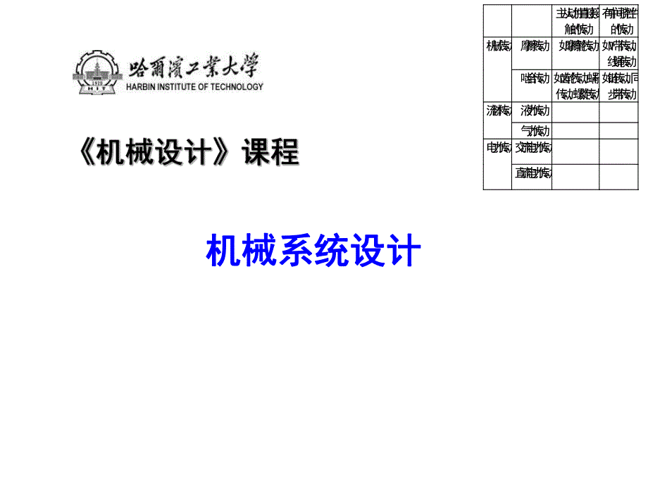 机械传动系统方案设计宋宝玉版_第1页