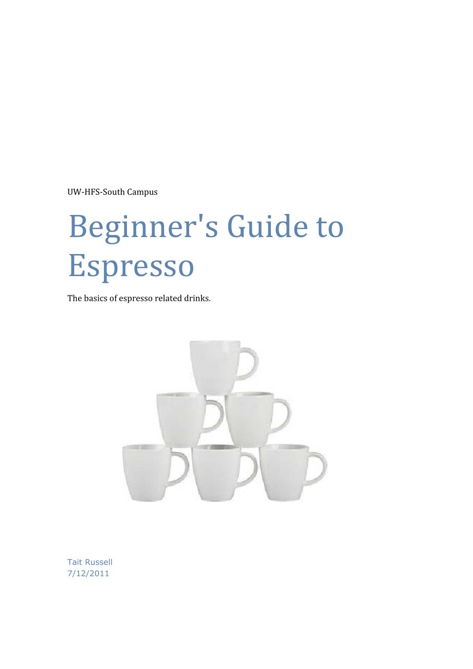 Beginnerx27sGuidetoEspresso_第1页