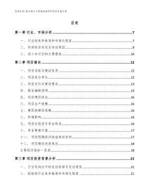 温州高分子热熔粘接材料项目实施方案_模板范本