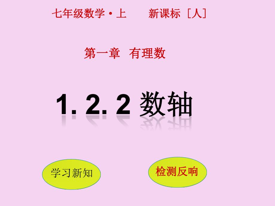 人教版七年级上册1.2.2数轴ppt课件_第1页