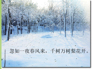 最新四年级语文上册下雪的早晨2