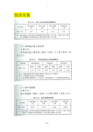 《電網(wǎng)技術(shù)改造工程定額和費(fèi)用計(jì)算規(guī)定》[2015版]技改取費(fèi)