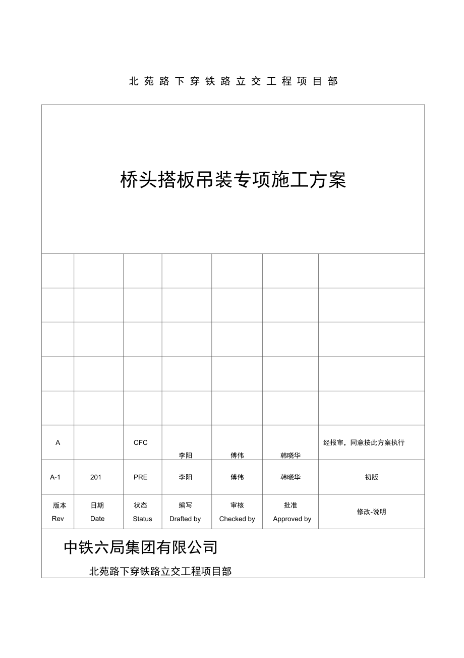 盖板吊装专项施工方案_第1页