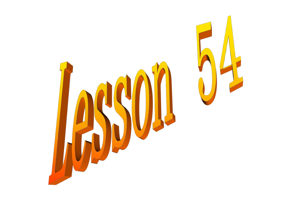 八年级英语上册Lesson54课件冀教版_第1页