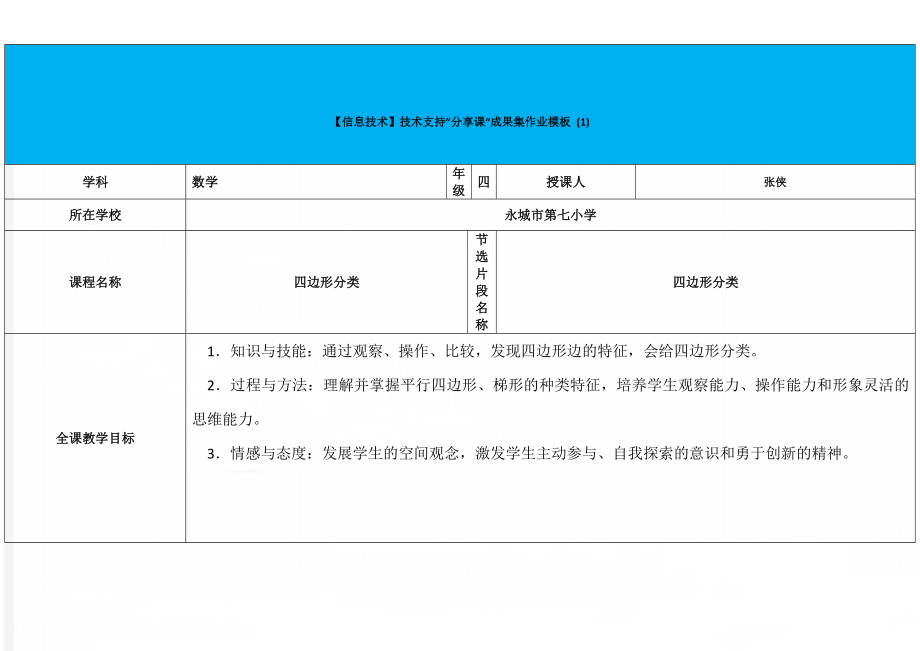 【信息技術】技術支持”分享課“成果集作業(yè)模板 (1)_第1頁