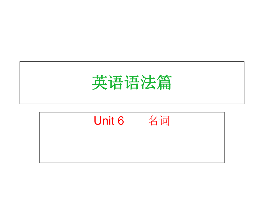 《英语语法名词》PPT课件_第1页