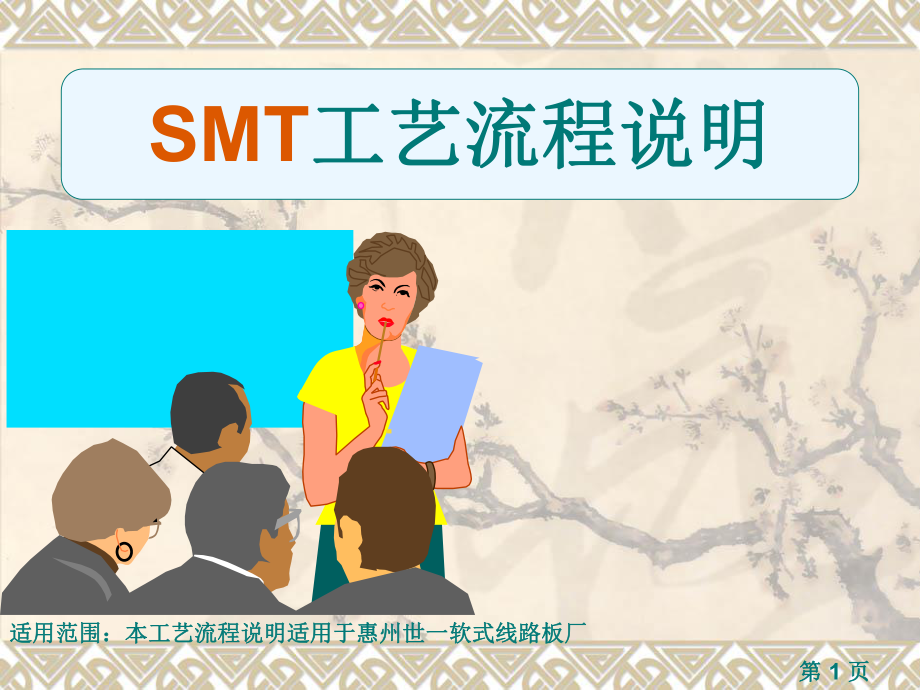 SMT基础知识培训资料课件_第1页