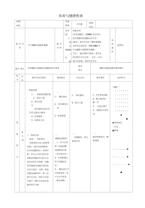 公開課蹲踞式起跑教案