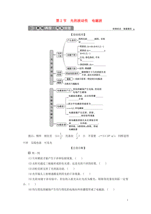 （浙江選考）2021版新高考物理一輪復(fù)習(xí) 14 第十一章 光 電磁波 2 第2節(jié) 光的波動性 電磁波教學(xué)案