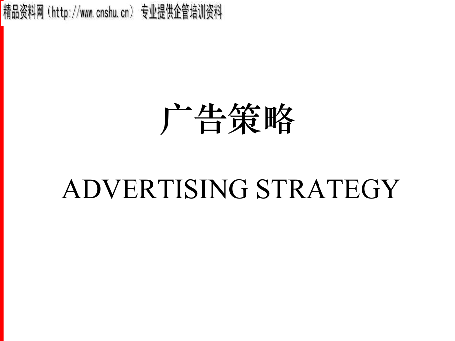 广告策略管理(PPT41)_第1页
