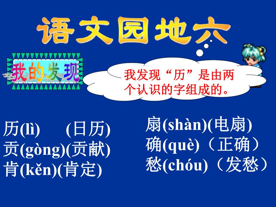 人教版语文二上《语文园地六》课件(2)_第1页