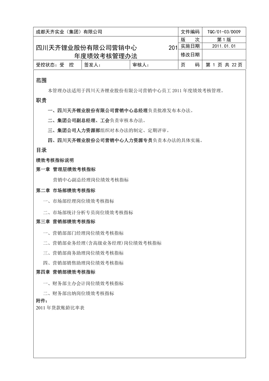 绩效考核体系 -407_第1页