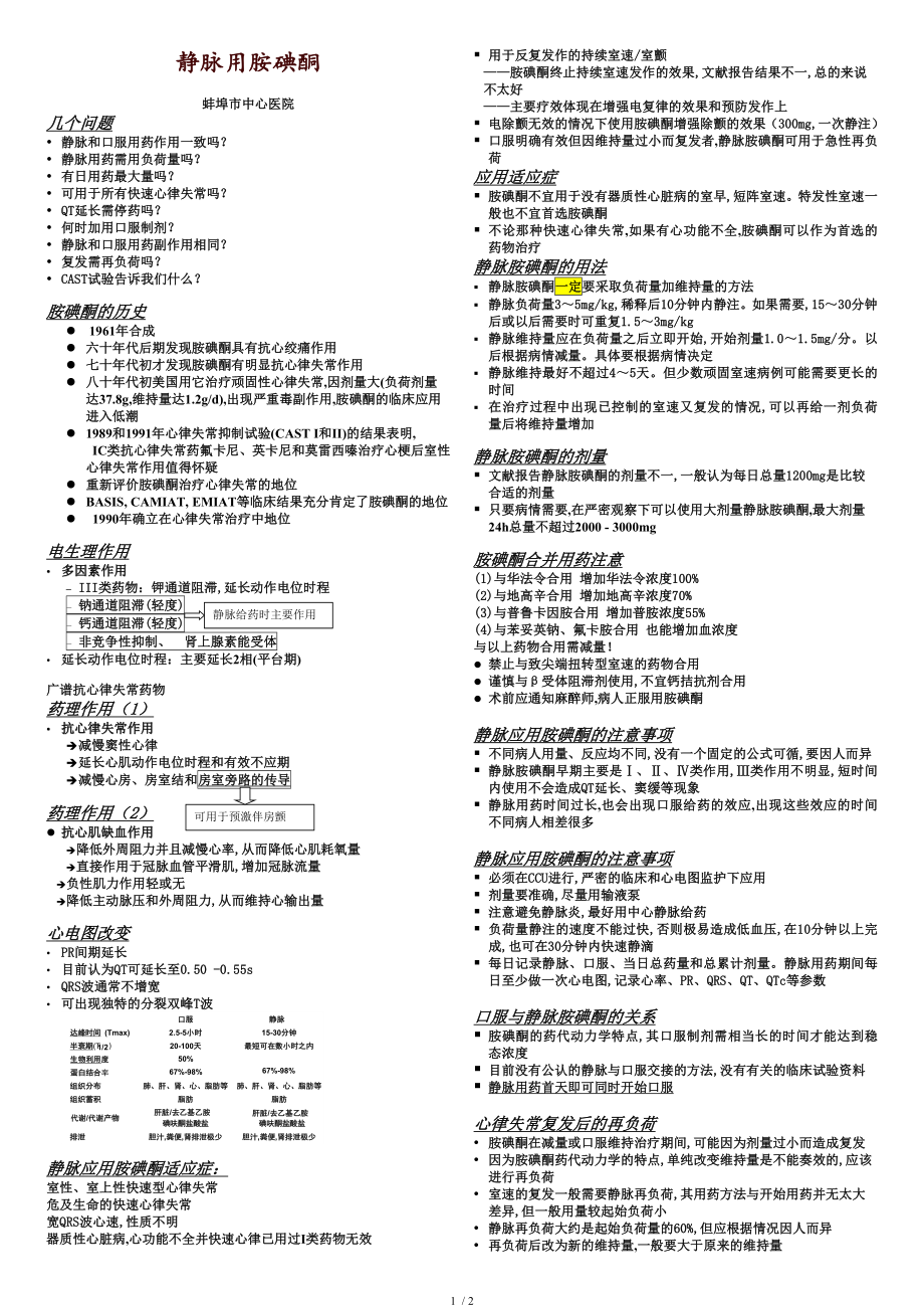 靜脈用胺碘酮_第1頁(yè)