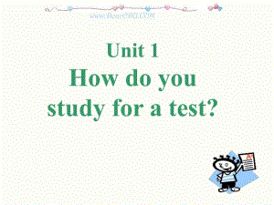 Unit1 How do you study for a test语法 新目标