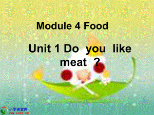 三年级英语下册《Module_4_Food_Unit_1_Do_you_like_meat》PPT课件(外研版一起)(外研版三起)