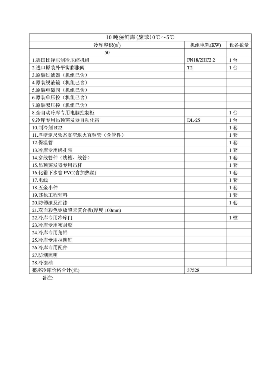 保鮮庫報價_第1頁