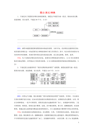 2020高考語文一輪復(fù)習(xí) 專題提升練4 圖文（表文）轉(zhuǎn)換（含解析）新人教版