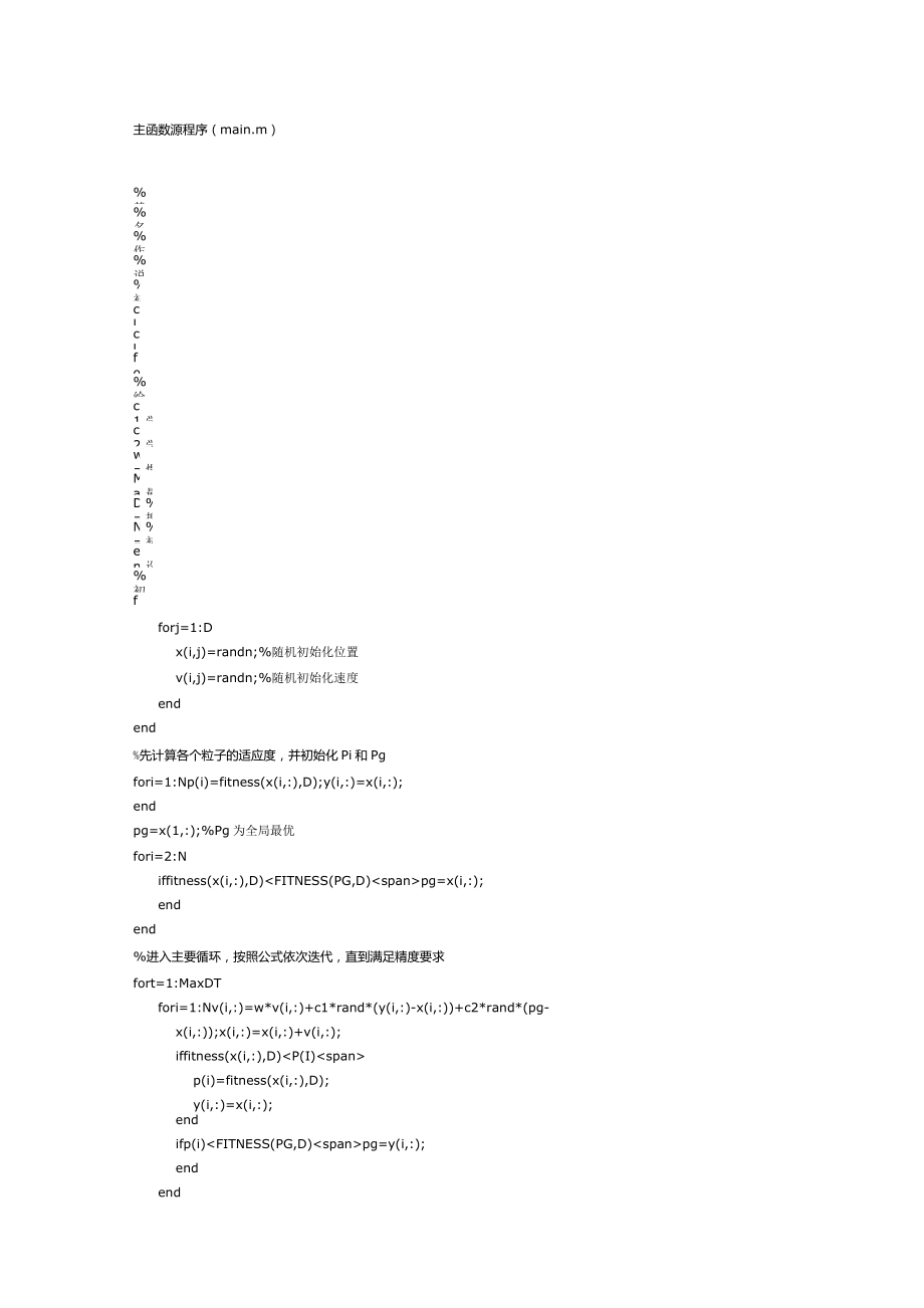 基本粒子群算法的matlab源程序_第1页