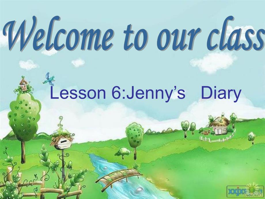 新冀教版七年级下册Lesson6__Jenny's___Diary_第1页