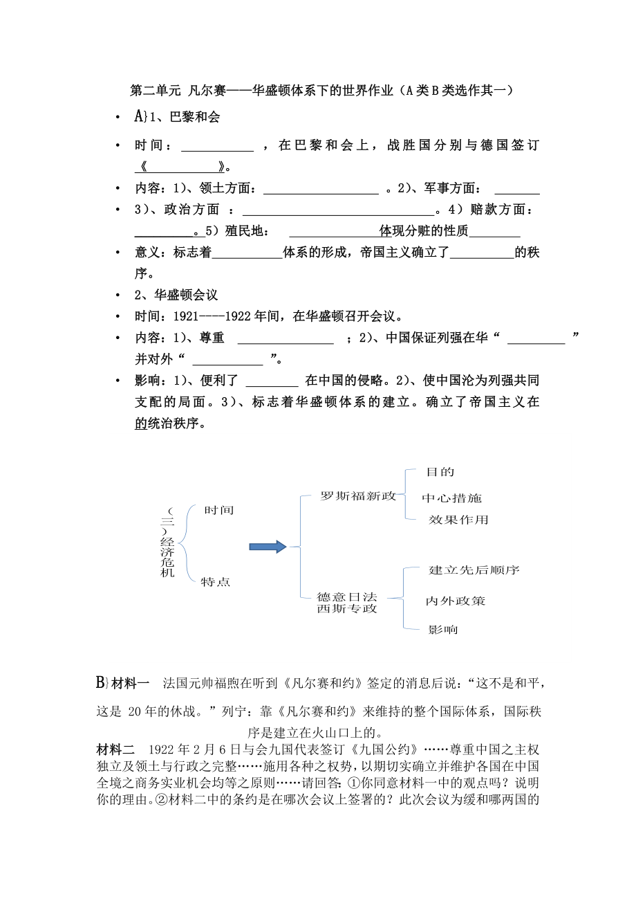 第二单元凡尔赛_第1页