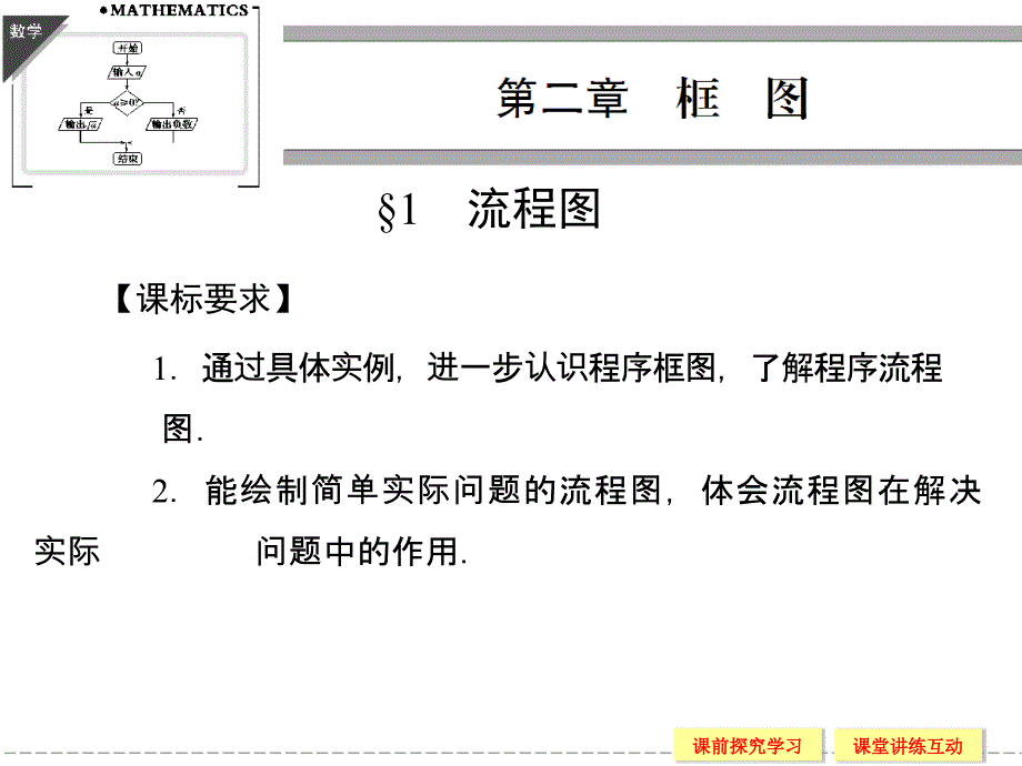 21流程图（北师大版选修1-2）_第1页