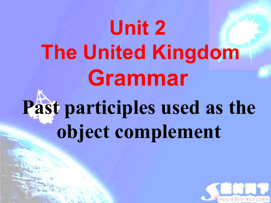 人教版高二英语必修五ppt课件：Unit2+The+United+Kingdomgrammar+_第1页