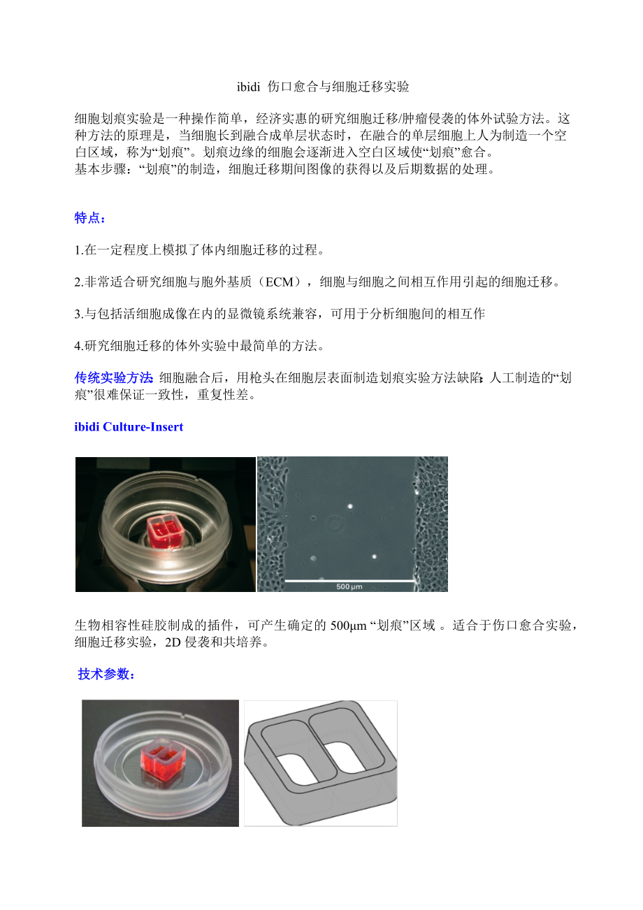 伤口愈合与细胞迁移实验_第1页